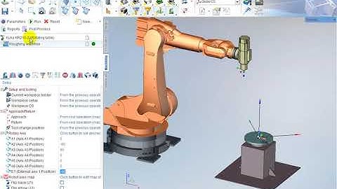 SprutCAM Rotating table and its coordinate system