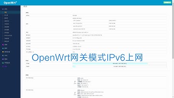 OpenWrt旁路由开启IPv6及OpenClash的方法