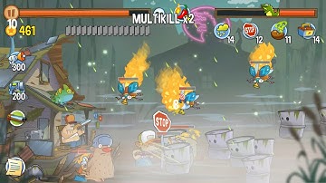 Swamp Attack - Hard Mode. Episode 9. Level 9 Gameplay Android walkthrough