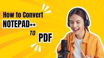 How to Convert Notepad++ to PDF _ آموزش نوت پد پلاس پلاس _ تبدیل نوت پد پلاس پلاس به پی دی اف