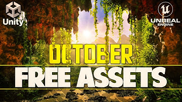 October FREE Game Assets Giveaway: Unreal Engine, Unity & Universal Assets!
