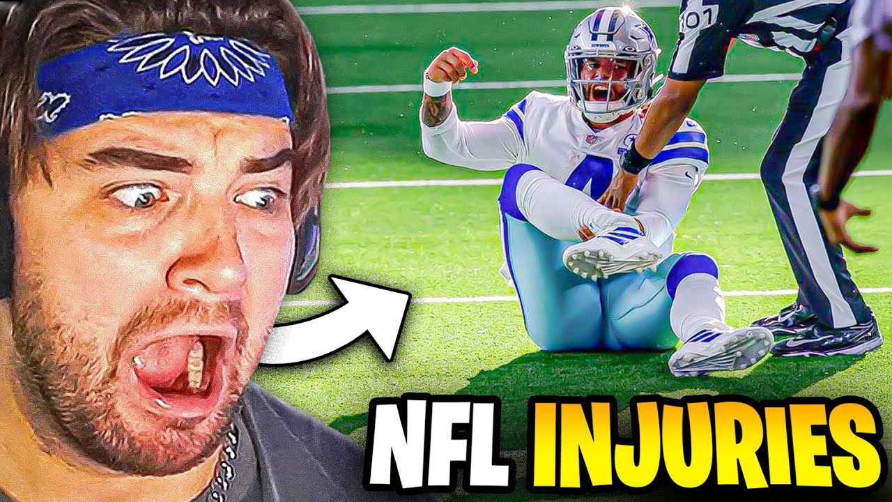 ХОККЕЙНЫЙ БОЛЕЛЬЩИК РЕАКЦИЯ НА СЕРЬЕЗНЫЕ ТРАВМЫ В НФЛ!! | Реакция KingWoolz