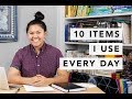 10 Things I Use Everyday With My Passion Planner