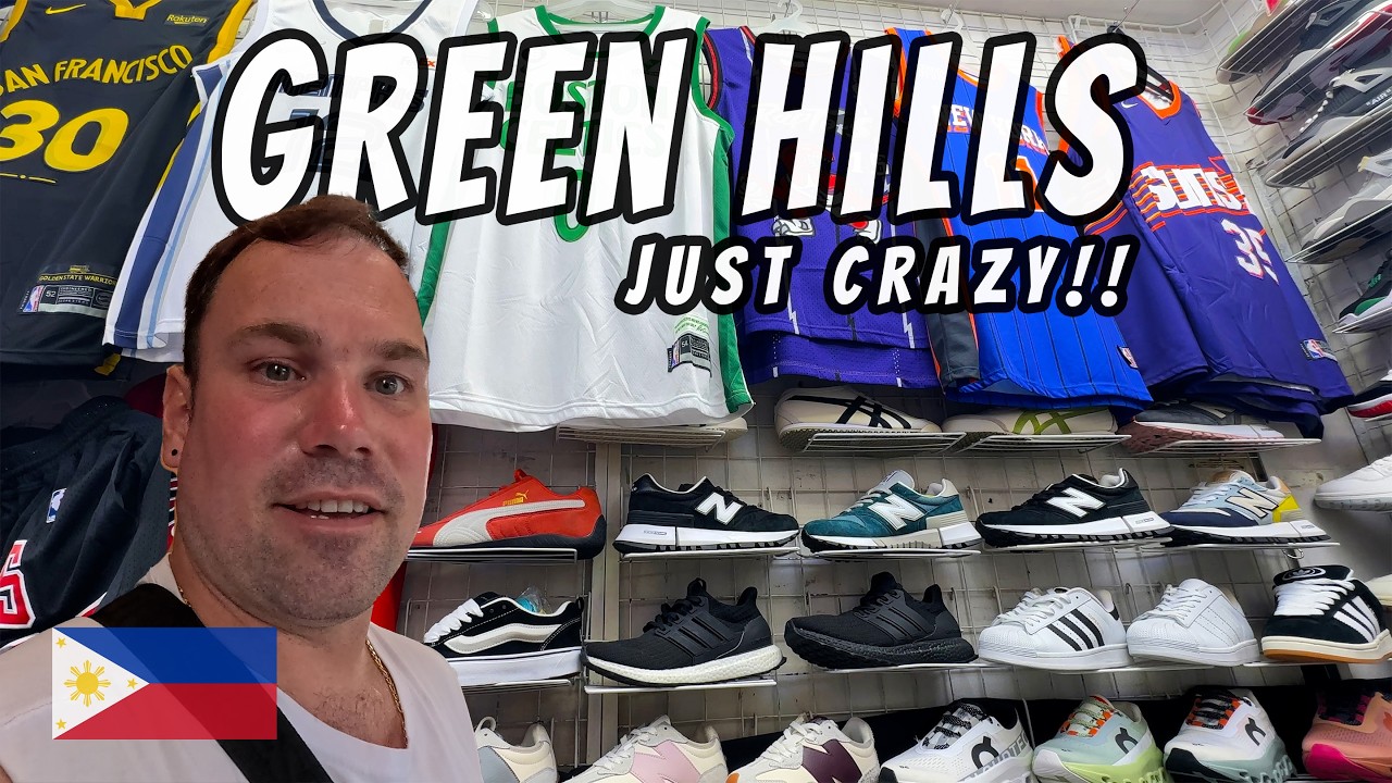Поддельный рынок Greenhills — это безумие! 🛍️ | Стоит ли оно того? 🇵🇭 (Филиппины)