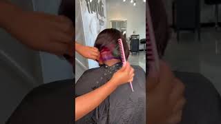 G A L A X Y Wig Unit . Would You Try Peekaboo Color? Xo, Hairista