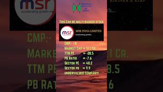 It can also be a multi-bagger stocks 📚📖... DYOR.. #multibaggerstocks #trding #pennystocks