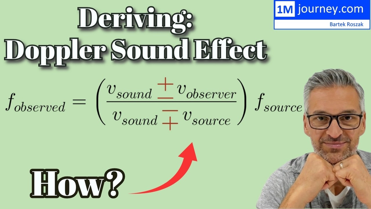 Вывод формулы: Откуда берется уравнение эффекта Доплера?