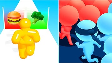 Satisfying Mobile Games: Count Masters, Sandwich Runner, Layers Roll, Going Balls, Tall Man Run...