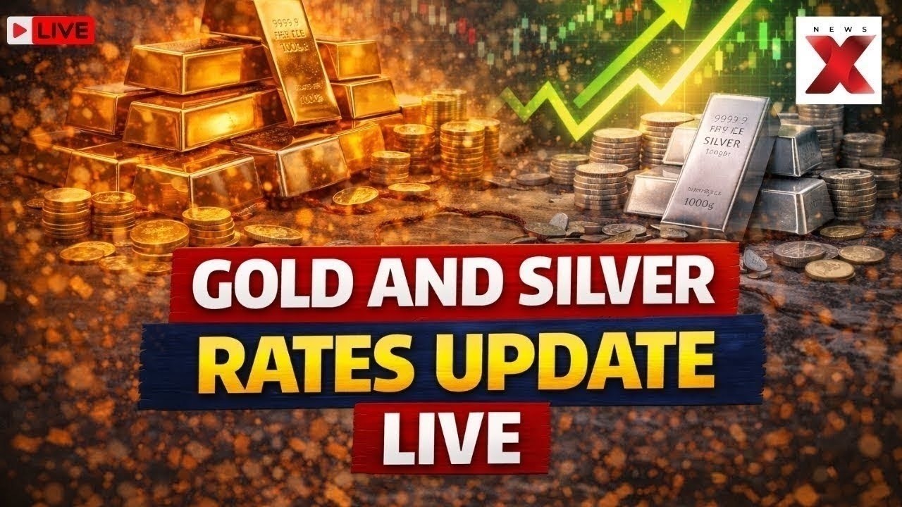 Gold & Silver Price Today LIVE: Gold Slides, Silver Crashes 6% On MCX In India Today | NewsX