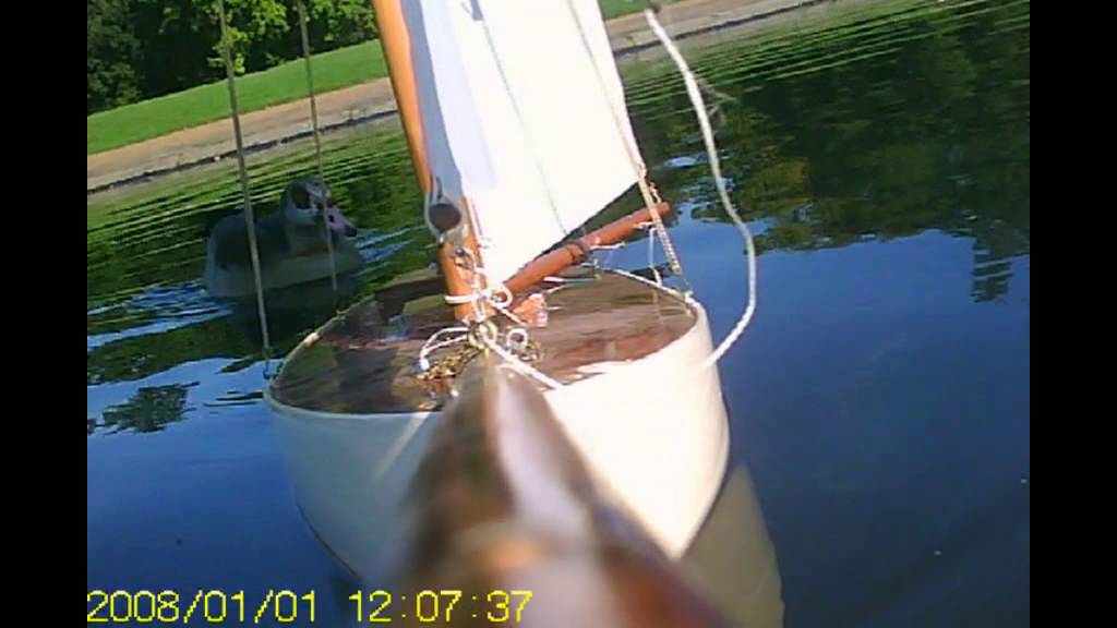 Model Fifie (sailing boat) on the Round Pond