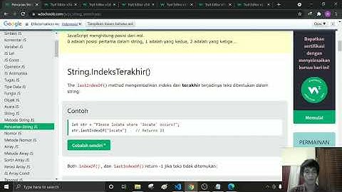 TUGAS PEMROGRAMAN DASAR :JAVASCRIPT (Event, String, Number,  Dan Array)
