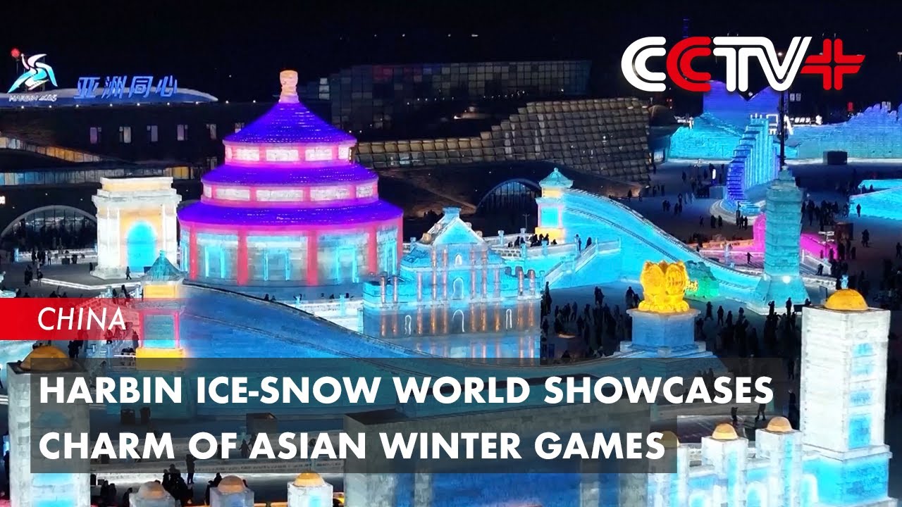 Harbin Ice-Snow World Showcases Charm of Asian Winter Games