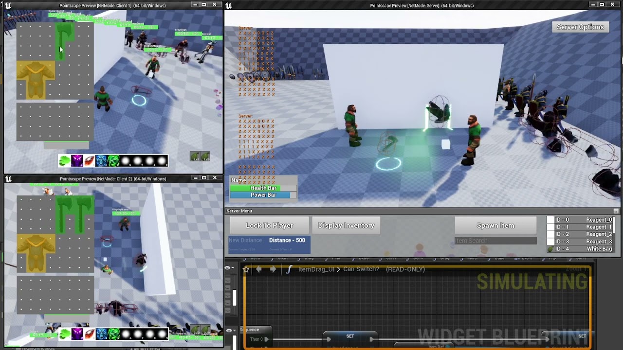 Replicated Inventory System UE4