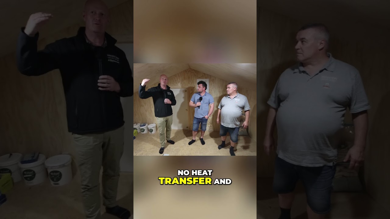 Такая конструкция крыши исключает передачу тепла! Просто потрясающе!