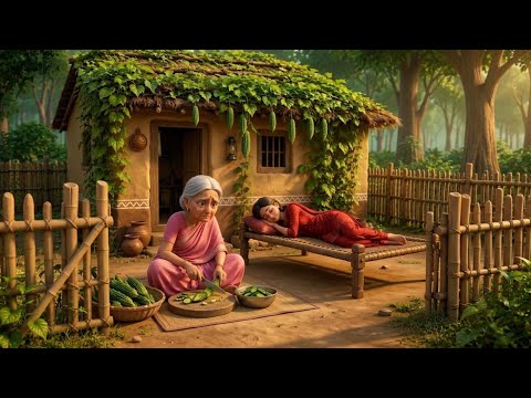 The Old Woman's Lazy Daughter. Life Taught Her a Lesson for Being Idle, She Cried. Hindi Story | ...