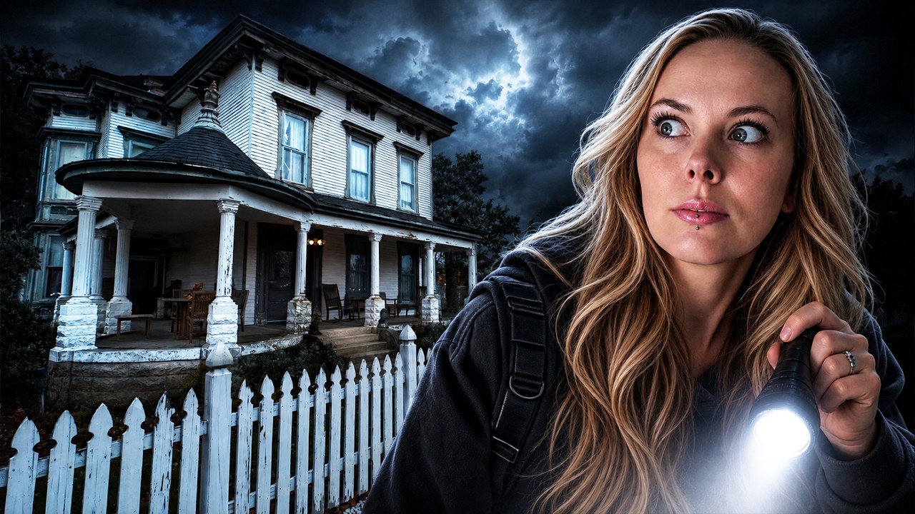 WE SPENT THE NIGHT IN A REAL HAUNTED HOUSE | PARANORMAL ENCOUNTERS