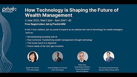 Webinar: How Technology is Shaping The Future of Wealth Management