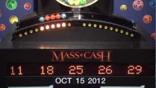 Mass Cash Game Drawing: Monday, October 15, 2012