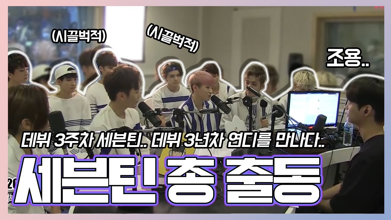 데뷔 3주차 아이돌 세븐틴, 아이돌 3년차 빅스 엔을 만나다.. (Vixx N K-Pop) (1)