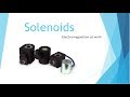 Beginning Engineers Solenoids