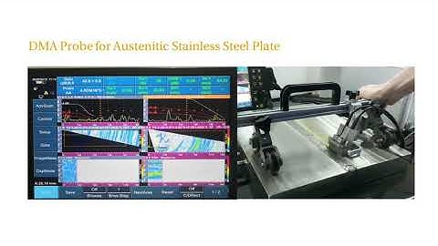 Dual Matrix Array Probe for Austenitic Plate Welds