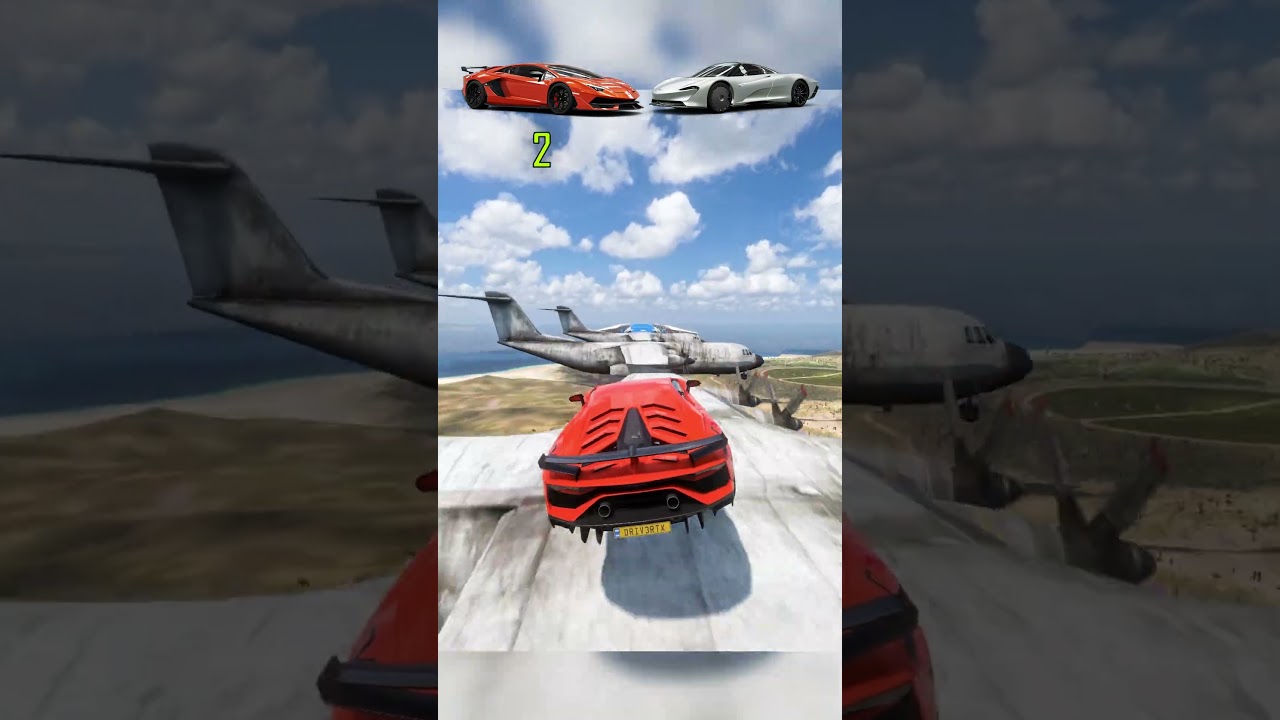 Lamborghini Aventador SVJ vs McLaren Speedtail