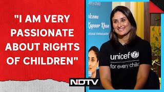 Kareena Kapoor | UNICEF India Ambassador Kareena Kapoor: 