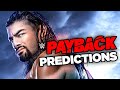 WWE Payback 2020 Predictions