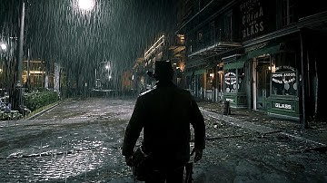 Arthur Relaxes At A Luxury Hotel In Saint Denis During A Thunderstorm | RDR2 ASMR