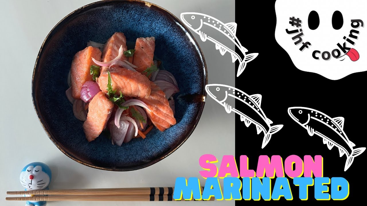 Love salmon 🐟Love Siso basil 🌱 Japanese style recipe 🇯🇵Let’s cook let’s eat | Healthy | ASMR