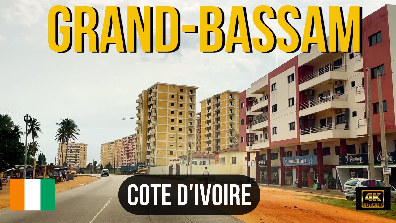 Пересечение Гран-Бассама в направлении Абиджана