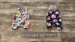 DIY REVERSIBLE BABY ROMPER - Sewing A Cute Baby Outfit // 𝐓𝐡𝐢𝐬 𝐅𝐚𝐢𝐭𝐡𝐟𝐮𝐥 𝐇𝐨𝐦𝐞