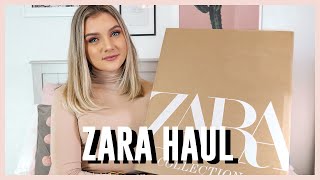 Zara haul winter essentials | new in try on