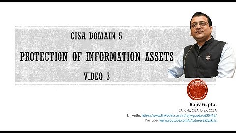 CISA Domain_5_ Video 3 | Rajiv Gupta | SuccessAccelerator Series