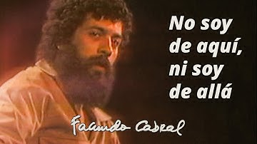 I´m not from here, nor from there (Live) - Facundo Cabral
