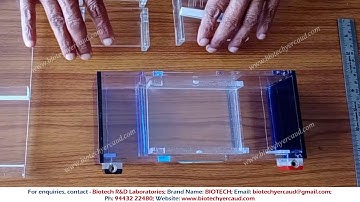 Submarine Gel Electrophoresis Unit and Agarose Gel Caster Unit