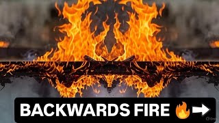 Crackling Fire But In Reverse Backwards Fireplace Asmr Oddly Satisfying