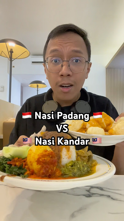 nasi padang vs nasi kandar #komedi #nasipadang #nasikandar #shorts