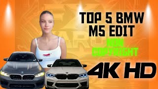 Non Copyright Bmw Edits Top-5 4K Hd Quality