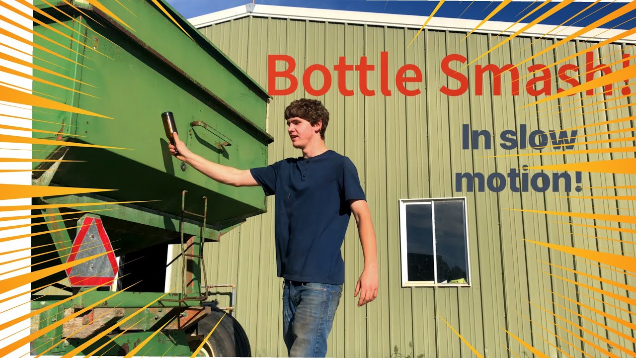 Bottle Smash! In slow motion! YouTube
