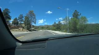Driving around Los Alamos NM May 2024