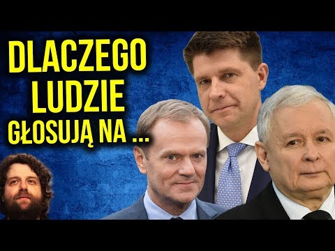 Dlaczego Ludzie Głosują na PIS PO SLD Nowoczesna PSL Kukiz 15 - Komentator