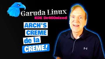 Garuda Linux Dr460nized KDE Review - I Just Can