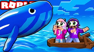Survive the GIANT Whale in a Boat! ⛵🐋 | Roblox