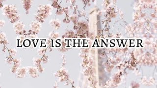 LOVE IS THE ANSWER || Natalie Taylor (lyrics),Dj Slow Adem Remix