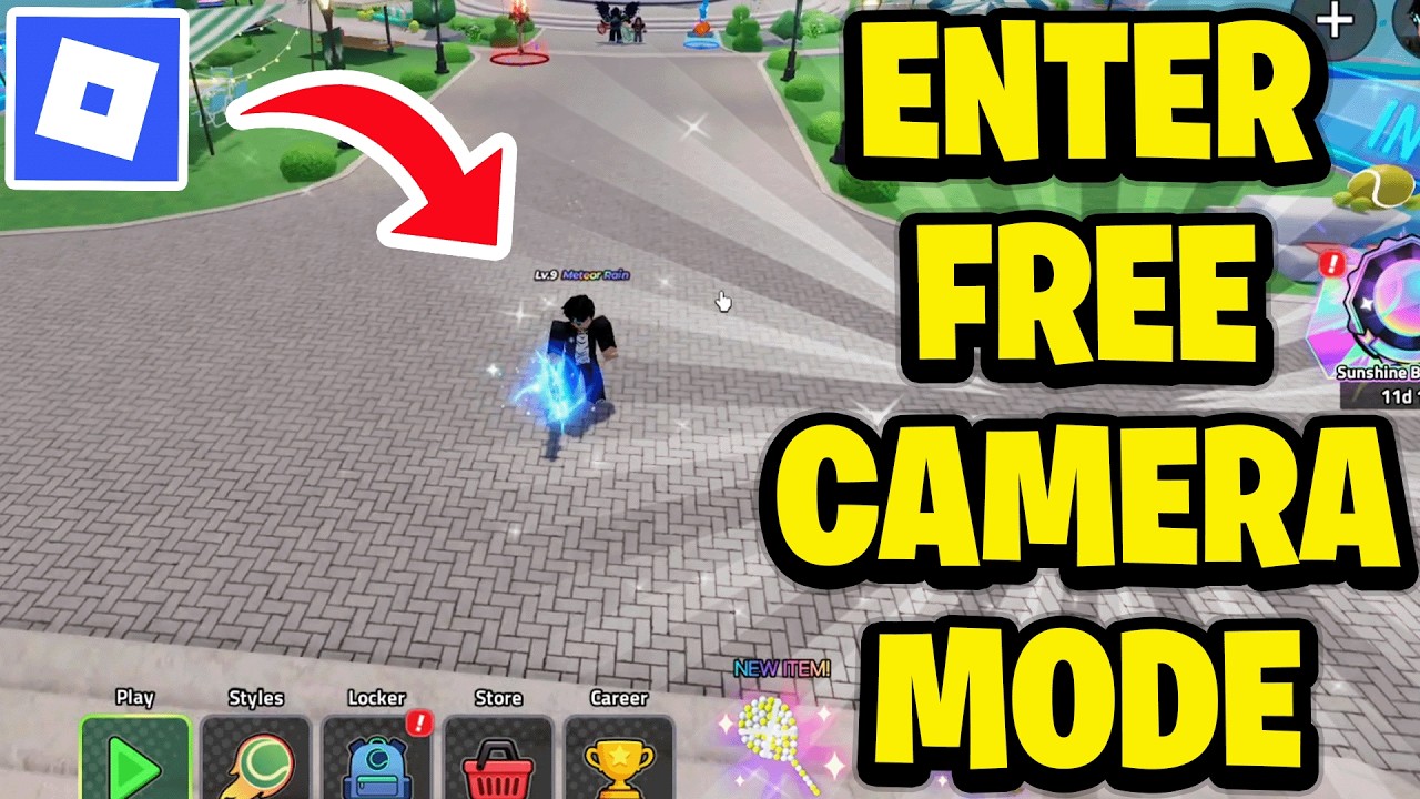 How To Enter Free Camera Mode In Roblox YouTube 