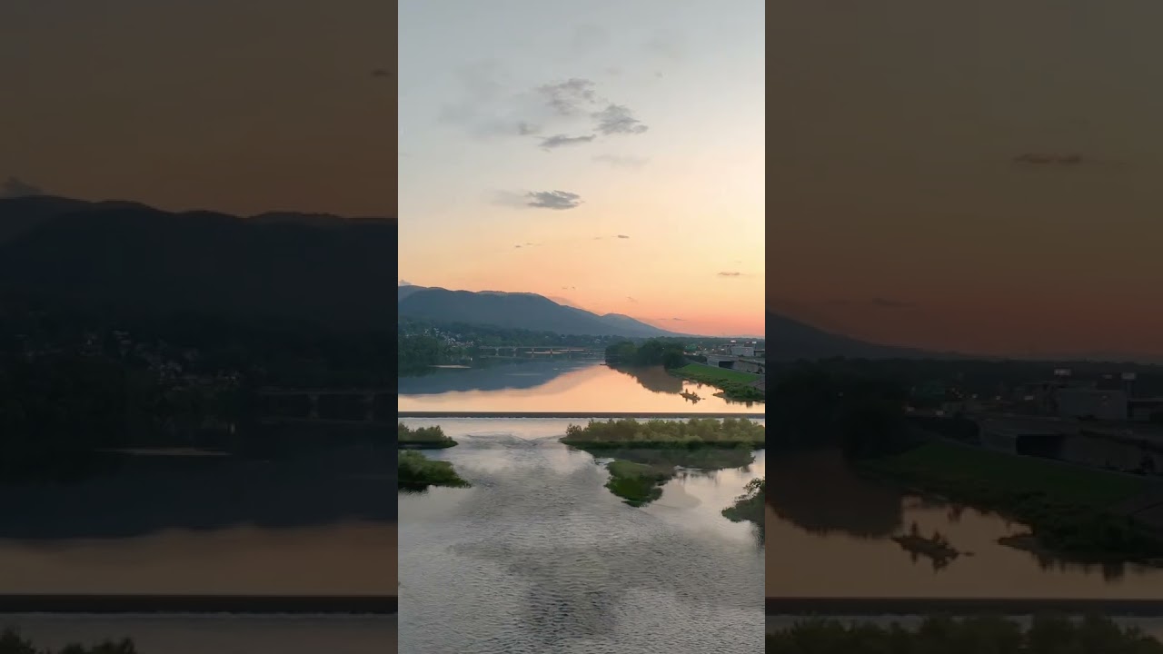 Beautiful Sunset in downtown Williamsport!! #dji mavic 3 classic #sunset Williamsport Pa