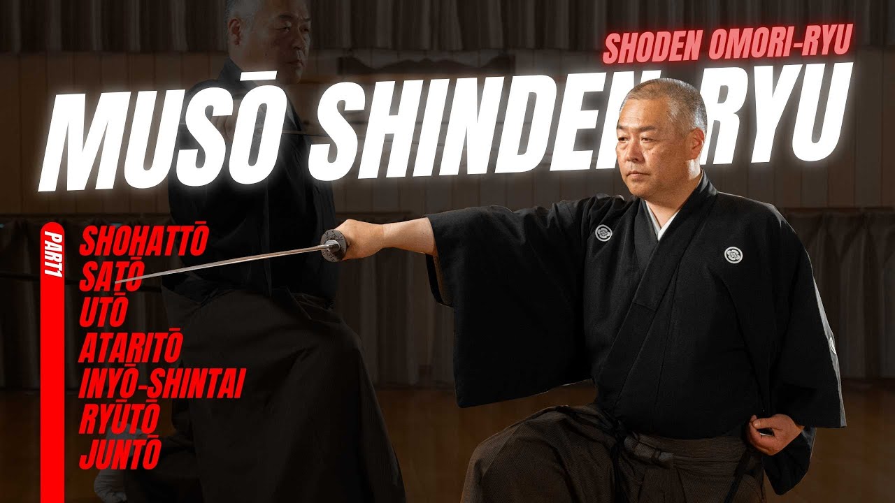 PART 1) 8th Dan Iaido Master Explains Musō Shinden-ryu Shoden Omori-ryu