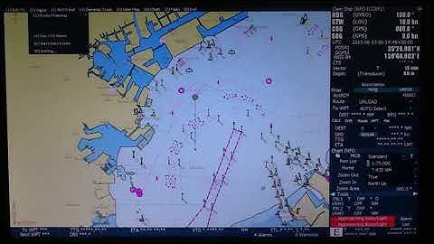Two ways on how to plan a route (TABLE & GRAPHIC EDITOR) (JRC ECDIS)