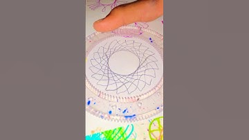 Mesmerizing Spirograph Art – Watch the Magic Unfold! #asmr #art #satisfying